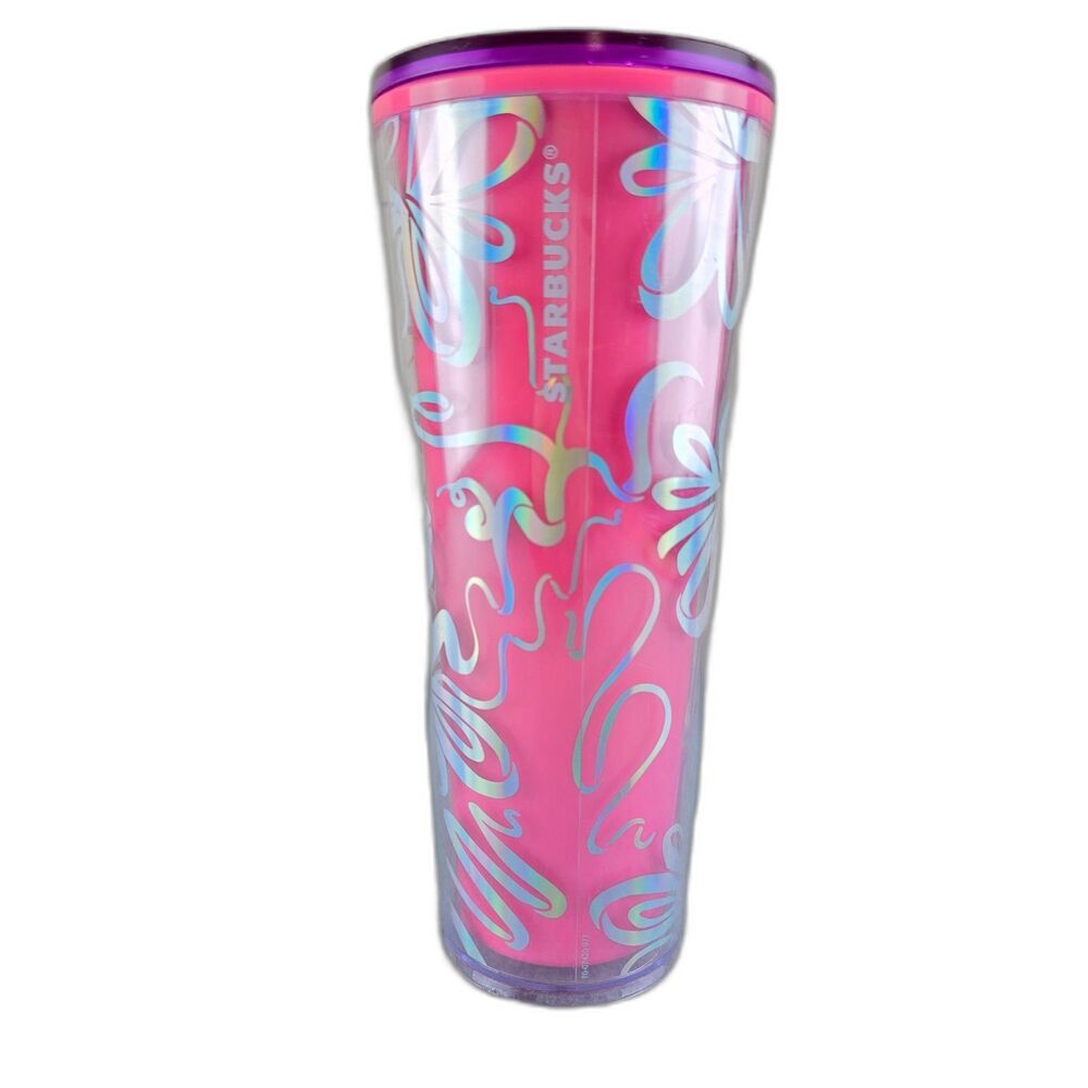 Starbucks 2023 Pink and Silver Color Change Venti Tumbler
